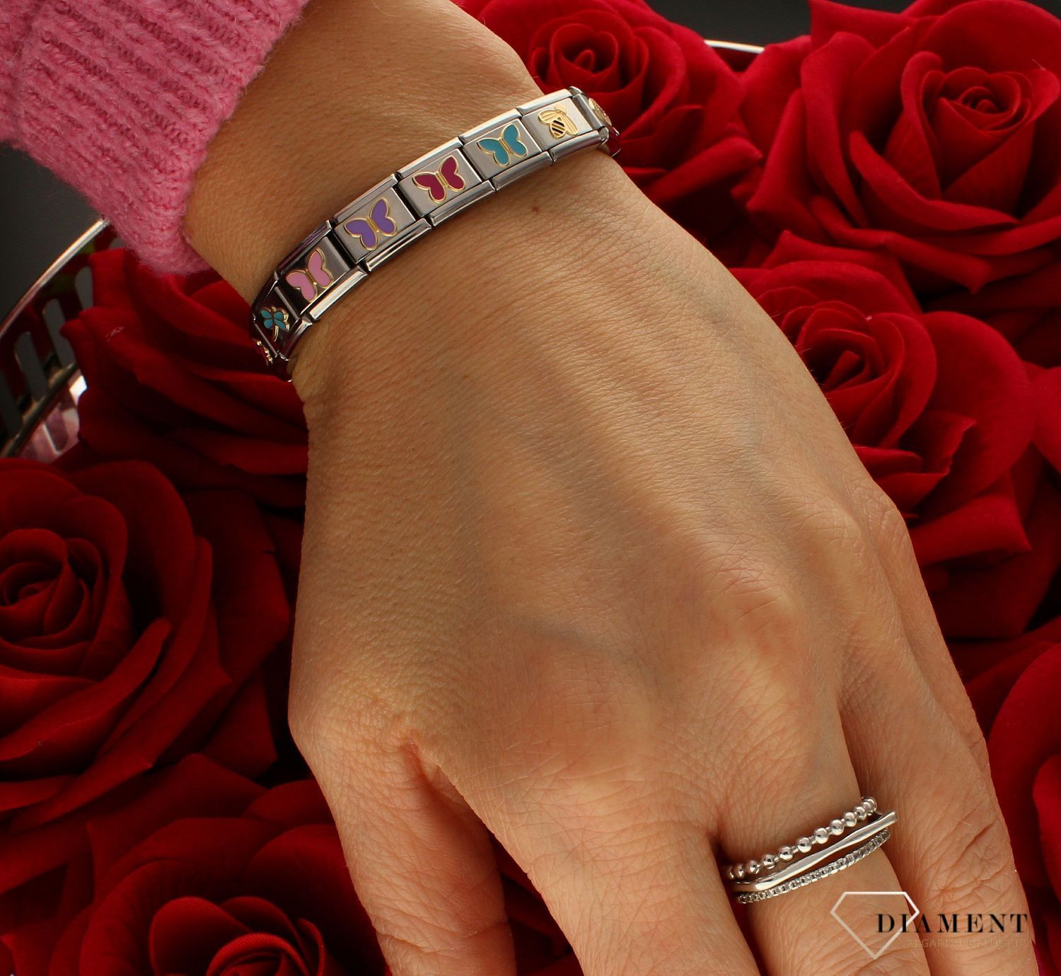 Nomination - Link 18K Niebieski Motyl 030285 63.jpg